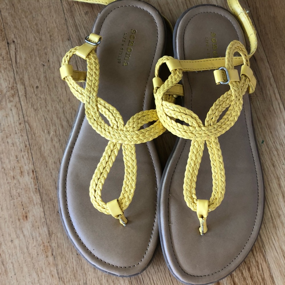 Women’s Sandals: Yellow